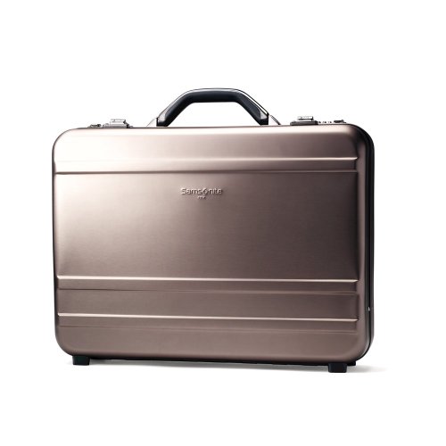 Samsonite Luggage Delegate Ii Aluminum Attache Computer Bag, Gunmetal, 4 Inch