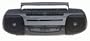 Sony CFS-W338 Stereo Boombox with Dual Cassette Decks and 2-Speed Tape Dubbing