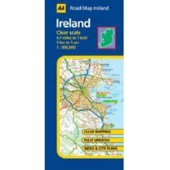 Road Map Ireland (AA Atlases and Maps)