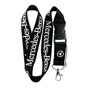 Mercedes Lanyard Key Chain Holder