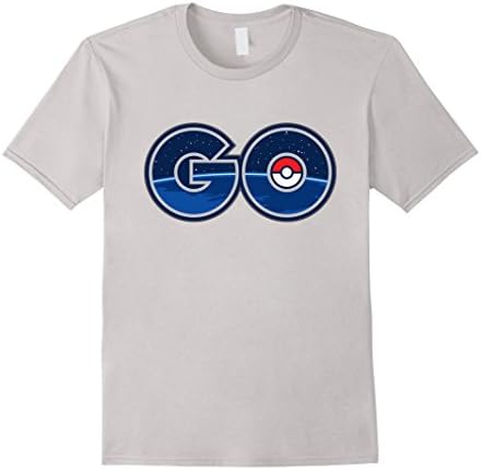 Men's Go Poke Funny Shirt Medium Silver