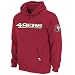 NFL San Francisco 49Ers Classic Heavyweight Hood II Adult Long Sleeved Hooded Fleece Pullover, Bright Cardinal, XX-Large
