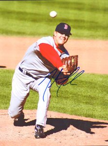Jonathan Papelbon Signed Boston Red Sox 8X10 Photo