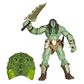 MARVEL LEGENDS HULK FIN FANG FOOM SERIES SKAAR SON OF HULK FIGURE