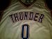 Authentic Russell Westbrook Adidas Oklahoma City Thunder Home White Jersey Size 54