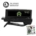 Planet Waves PW-CT-10 Clip-on Chromatic Headstock Tuner with light-up LED / LCD Display with 1/ inch input, comes with Planet Waves Guitar Picks (PW-SAMPLER-3PACK) and reference sheet.