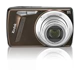 Kodak EasyShare M 580 Digitalkamera (14 Megapixel, 8-fach opt. Zoom, 7,6 cm Display, Bildstabilisator) braun