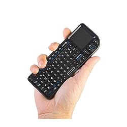 Wireless Multimedia Mini Bluetooth Keyboard for HTPC Sony PS3 Laptops Computers Supports Windows 98/Me/2000/XP/Vista/Mac OS 10.2.8(touchpad does not work with iPad or mobile phone)