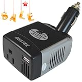 BESTEK 150W car power inverter car inverter dc inverter dc ac inverter 12v to 120v power inverter for car dc to ac inverter 12v to 110v converter usb car charger for car adapter samsung car charger pda car charger lg car charger htc car charger sony mp3 mp4 blackberry nokia gps motorola car charger ipad car charger iphone car charger with ac outlet laptop charger for car adapter notebook adapter notebook charger laptop adapter (with DC5V 1A rated, 2.1A Max USB port, flexible car cigarette light) MRI1511C-1