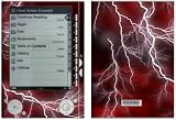 Apocalypse Red Design Protective Decal Skin Sticker for Sony Digital Reader PRS-505 Models