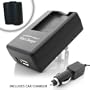 PRO SERIES Equivalent PANASONIC CGR-S006 / CGR-S006A / 1B Charger & Battery Combo for OEM DE-993 / Lumix DMC-L10K / DMC-FZ35K / DMC-FZ18 / FZ50S & Many More.