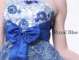 Strapless Cocktail Party Junior Prom Dress #716 (6, Royal Blue)