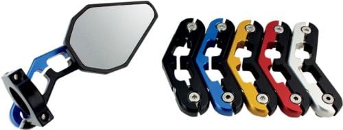 Driven Racing - Mirror D Axis Bar End Silver Dxm-Sl Pu