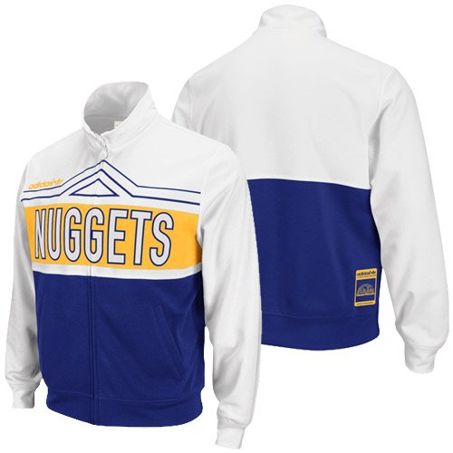 Adidas Denver Nuggets New Attitude Track Jacket Extra Large