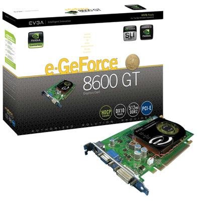 Fujitsu EVGA e-GeForce 8600GT/512MB/DDR2 -756