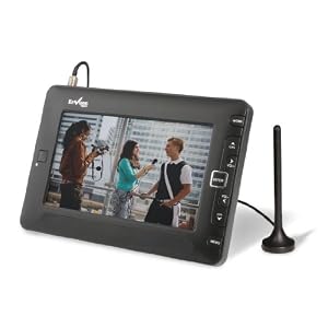 Azend Group Envizen Digital EF70702 7-Inch High Definition LCD Digital Television/Portable Multimedia Player (Black)