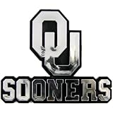 NCAA Oklahoma Sooners Chrome Automobile Emblem