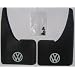 1 Pair VW Car Mudflaps - Vw White Logo -Golf-Passat-Jetta-Polo-Vento