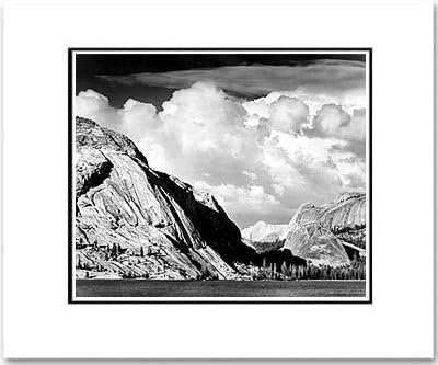 Ansel Adams - Tenaya Lake and Mount Conness SM Matted