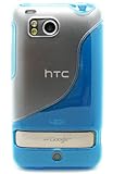 HTC Thunderbolt 4G Hybrid S-Line Wave Case and Ultra Clear Screen Protector ....