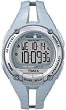 Timex Women's T5K160 Blue Resin Quartz Watch with Digital Dial
