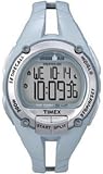 Timex Women's T5K160 Blue Resin Quartz Watch with Digital Dial