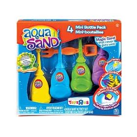 Aqua Sand Mini Bottle Refill Set - 4 Pack