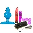 Doc Johnson Little Gum Drops Droplet Blue Adult Sex Toy Kit Doc Johnson Little Gum Drops Droplet Blue Adult Sex Toy Kit