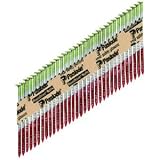 Paslode 650383 Round Head 2 3/8-Inch by .113-Inch by 30 Degree Paper Collated Ring Shank Hot Dipped Galvanized Framing Nail (2,000 per Box)
