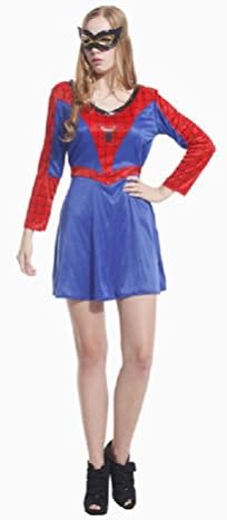Purplebox Halloween Cosplay Spider Man Costume Dress Clothes Adult Female Style Tights