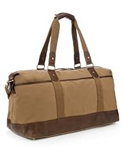 Cotton Rich Detachable Strap Waxed Holdall