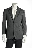 Andrew Fezza Herringbone Gray Darted 2 Button Sportcoat