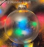 Clear Glass Globe Ornament