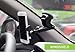 Aecks Car Mount Holder, Car phone holder for iPhone 6s Plus 6s 6 5s 5c SE Samsung Galaxy S7 edge S7 S6 S5 Note 7 5 4 3 (Black)