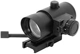1X40 Red Dot Sight with Built in Red Laser/Quick Release Weaver Mount