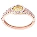 Wrist Watch for Female Pearl Gold Bangle Wrap Watch