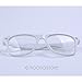 Fashion Retro Vintage Clear Lens Frame Wayfarer Trendy Cool Nerd Geek Glasses
