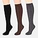 Cashmere Socks Knee High Rib Pointelle Luxury 4 Color Options Women' Socks