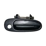 Motorking 69210-12160 Toyota Corolla Black Non- Painted Replacement Passenger Side Outside Door Handle