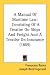 A Manual of Maritime Law: Consisting of a Treatise on Ships and Freight and a Treatise on Insurance (1809)