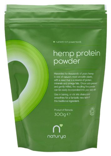 Naturya Organic Hemp Protein Powder 300 g Nutritional Power Food Pouch