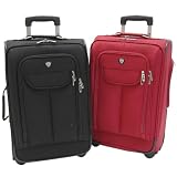 Olympia Luggage 21 inch Rolling Upright Carry-On