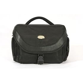 Fashion Waterproof camera case sling camera bag SLR gadget bag high quality pure jacquard nylon wearable-black