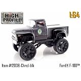 Jada Dub City High Profile Metallic Grey Ford F-100 1:64 Scale Die Cast Truck Car by High Profile