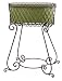 Plant Stand in Brown/Green