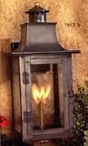 Artistic 7916 Maryville Medium Ceiling Mount Gas Lantern Washed Pewter