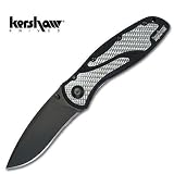 Kershaw Blur Silver Twill Folding Knife