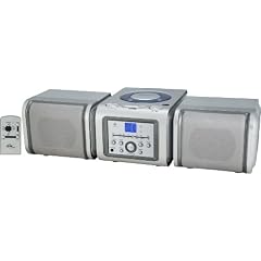 Elta 2431 Kompaktanlage (CD-/MP3-Player, UKW-/MW-Tuner, 75 Watt PMPO) silber