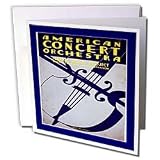 Florene Music - 1936 Music Poster - Greeting Cards-12 Greeting Cards with envelopes