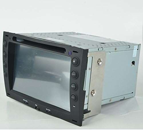Honfox Car DVD GPS Headunit Radio for Renault Megane 2003-2008 with Bluetooth 2 Zone SWC Phone Mirror